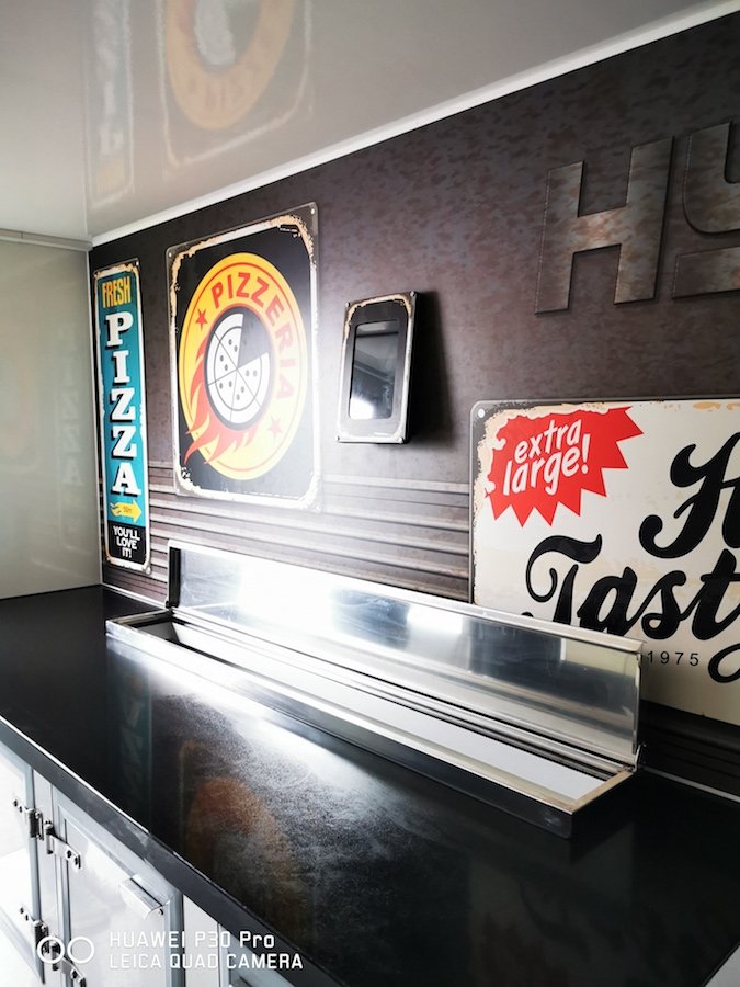 Food Truck rétro à pizza neuf Peugeot Boxer (Cabine 335 L3) – Image 4