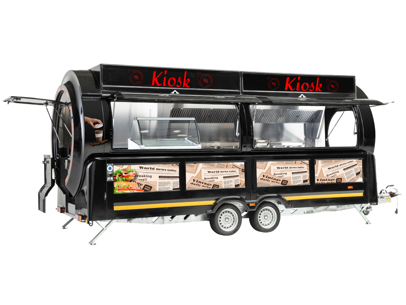 Remorque Kiosque Premium Willeille 550