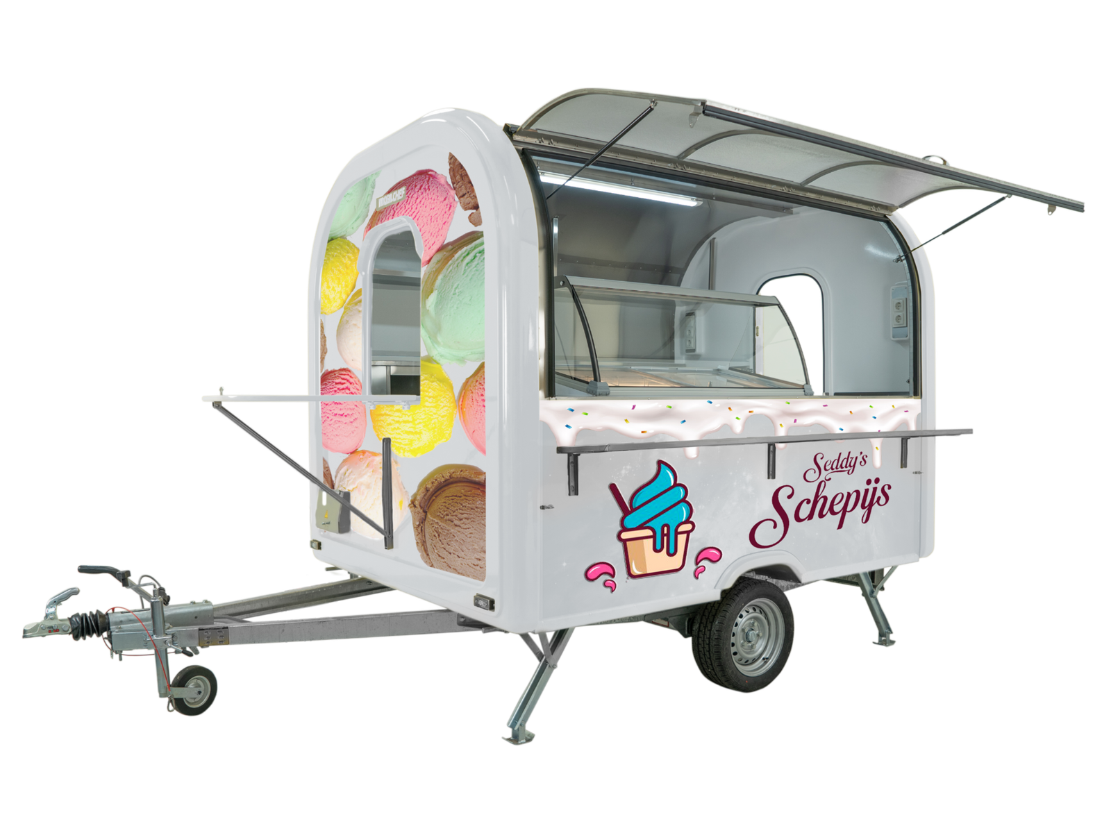 Remorque Eco Ice Cream 275